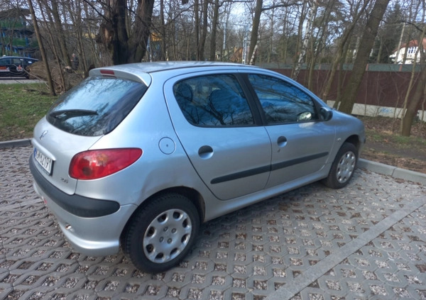 Peugeot 206 cena 4000 przebieg: 178526, rok produkcji 2006 z Końskie małe 29